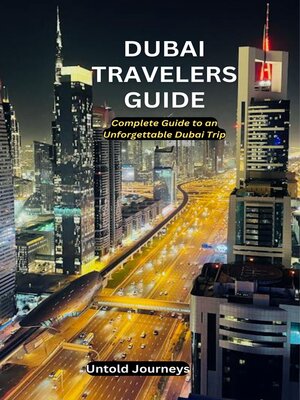cover image of Dubai Travelers Guide